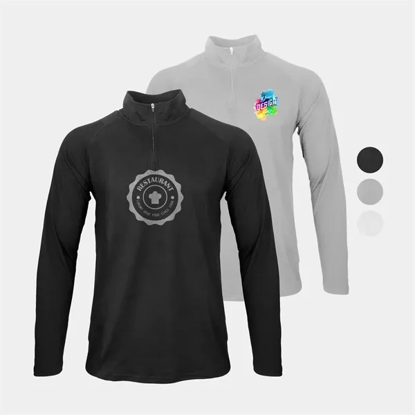 Velvet Jersey Men's 1/4 Zip Pullover