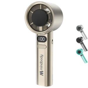 Rechargeable Long Battery Life Fan w/ Display