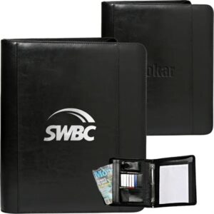 Custom Zippered 3-Ring Portfolio