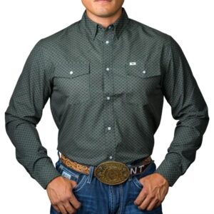 Ferrell Printed Long Sleeve Snap - Men's