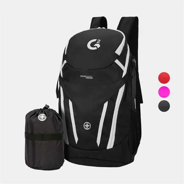 SwissDigital® Kangaroo Lightweight Water-Repellent Backpack