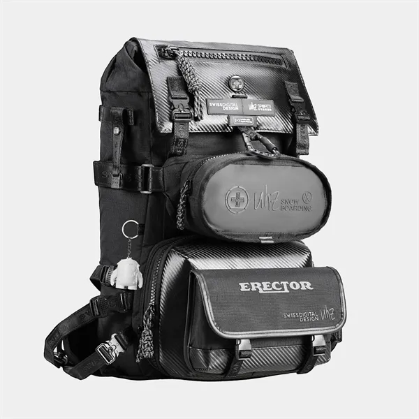 SwissDigital® BALERNA L Ultimate Travel SDD Finder Backpack