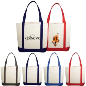 10 oz. Cotton Canvas Boat Tote