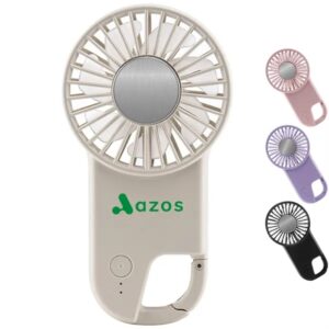 Portable Handheld Fan with Carabiner Clip