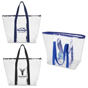 ClearVue EVA Zipper Tote