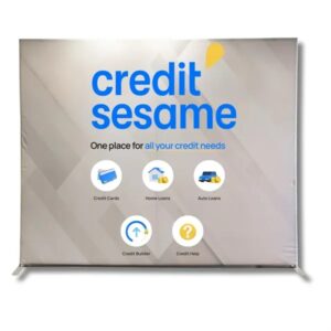 Euro Fit Display with Frame 60 x 90" (One Side