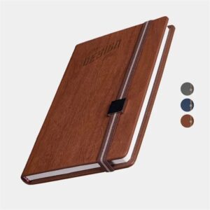 TiTUS® Melange PU Leather A5 Executive Notebook with Elastic