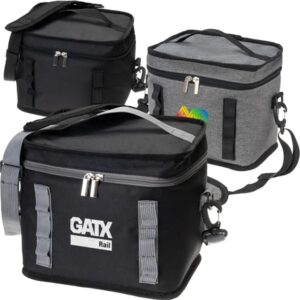 Insulated Lunch Bag w/ Top Handle andamp; Crossbody Strap
