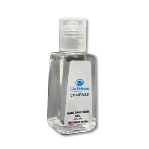 Hand Sanitizer, 61% Gel, 1 oz Bottle with Custom Label