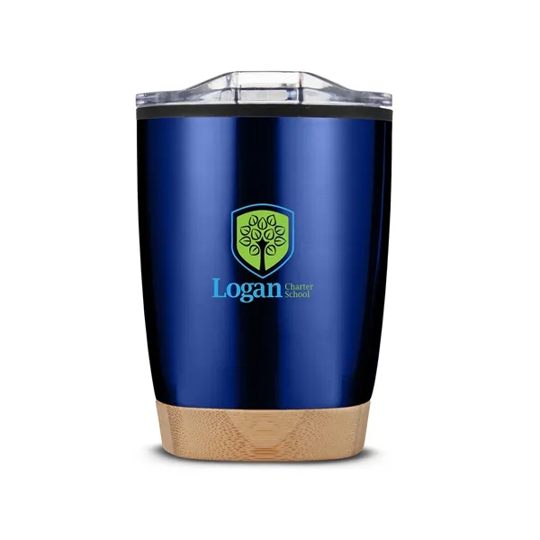 12 oz Symmetry Tumbler With Bamboo Base