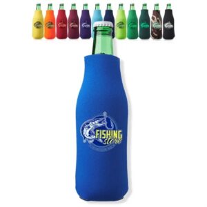 Zipper Beer Bottle Insulator