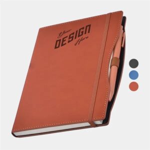TiTUS® Executive Companion A5 Notebook with Pen andamp; Elastic