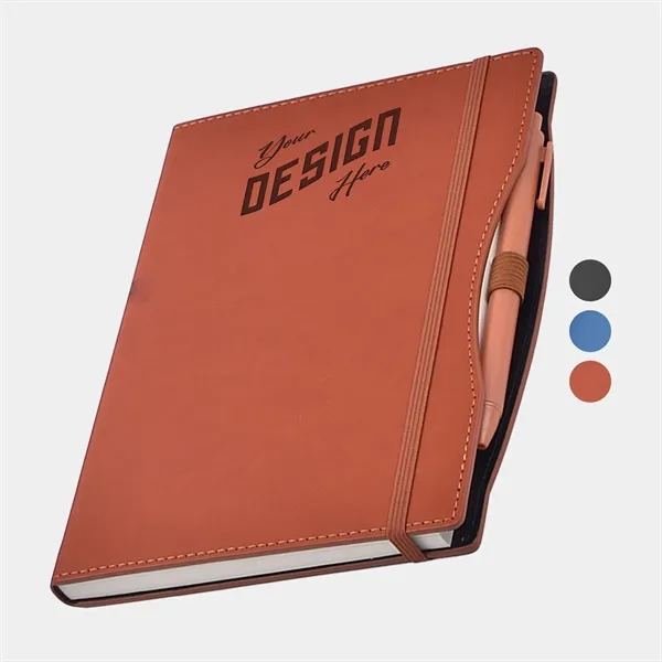 TiTUS® Executive Companion A5 Notebook with Pen andamp; Elastic