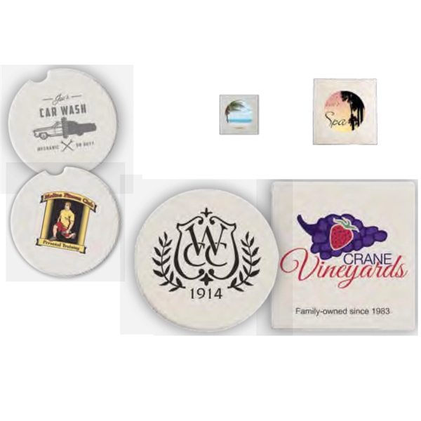 Absorbent Stone Car Coaster