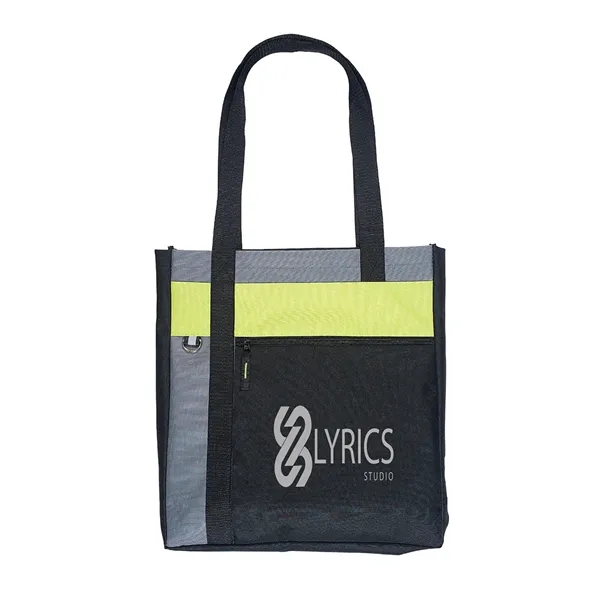 Happy De Stijl Polyester Tote Bag