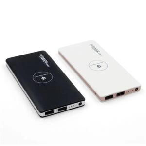 10000 mAh Power Bank andamp; wireless charger w/ Phone Stand