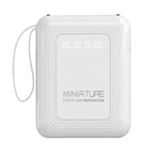 10000mAh Portable Power Bank with Charging Cable