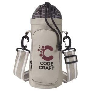 Academy Eco Friendly Water Bottle Bag With Storage Pocket