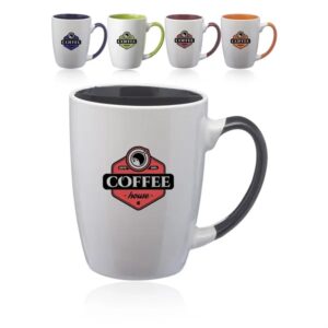 12 oz. Java Two-Tone Personalized Coffee Mug