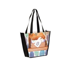 PET Non-Woven Trapezoid Tote Bag - Dye Sublimation