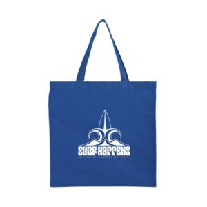 Color Cotton Canvas Tote Bag - 6 oz - Screen Print