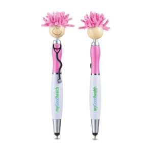 MopToppers Screen Cleaner With Stethoscope Stylus Pen