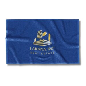 16" x 25" Golf/Sports Velour COLOR End Hem Dobby Towel