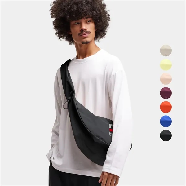 GOT BAG® Moon Ruffle-GOT Certified Plastic Crossbody bag