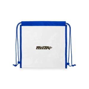 All Access Clear Stadium Drawstring Bag