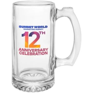 12 Oz Libbey Glass Beer Mug