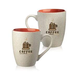 10 oz. Sesame Speckled Two Tone Coffee Mug