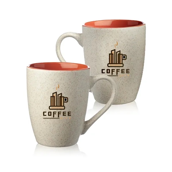 10 oz. Sesame Speckled Two Tone Coffee Mug
