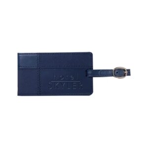 Leeman Tuscany Duo-Textured Luggage Tag
