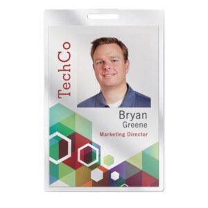 Laminated Badge