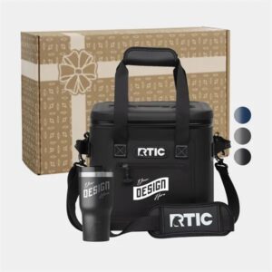 RTIC® Soft Pack Cooler Bag andamp; Insulated Tumbler Gift Set
