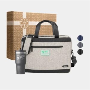 RejuVe® Executive Laptop Bag andamp; RTIC® Insulated Tumbler Gift