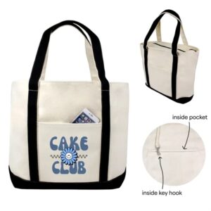 Jumbo Zipper Boat Tote