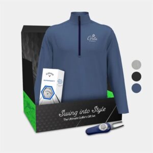 Callaway® 1/4 Zip, Supersoft Golf Balls andamp; 2.5 Divot Tool