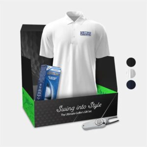 PGA TOUR® Polo, Srixon® Golf Balls andamp; 2.5 Divot Tool