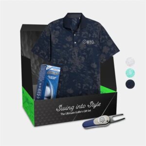 PUMA® MATTR Polo, Srixon® Golf Balls andamp; Divot Tool Gift Set