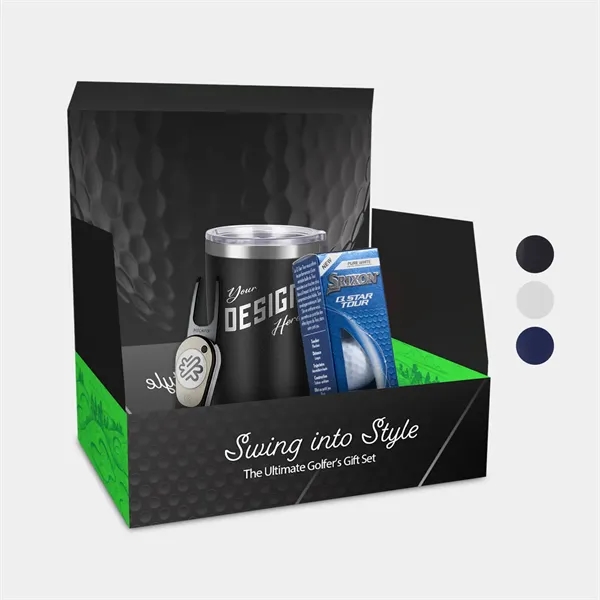 20 oz TiTUS® Tumbler,Srixon® Golf Ball andamp; Divot Tool Gift Set