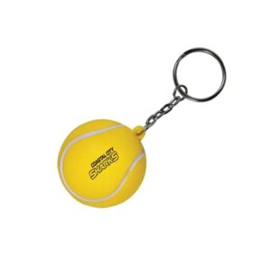 Tennis Ball Shape Stress Reliever Keychain
