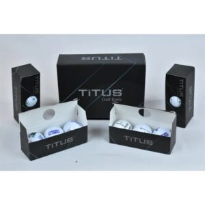 TiTUS® White Golf Balls with Custom Imprints