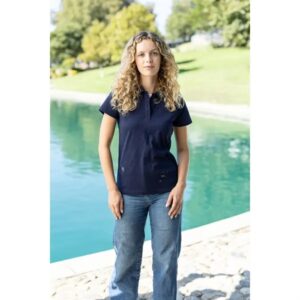 TERRA THREAD® Women's Cotton Polo Shirt GOTS andamp; Fair Trade