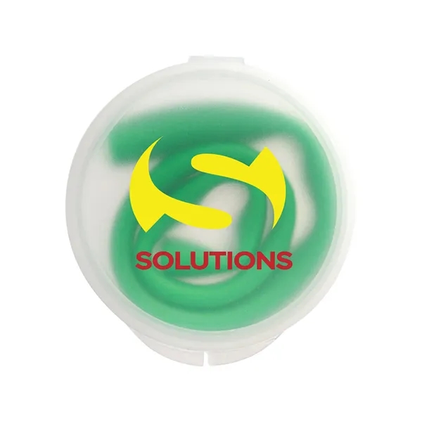 Reusable Silicone Drinking Straw In Case