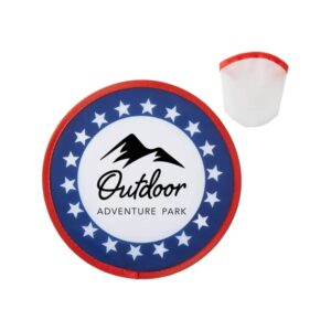 USA Patriotic Folding Flyer With Case