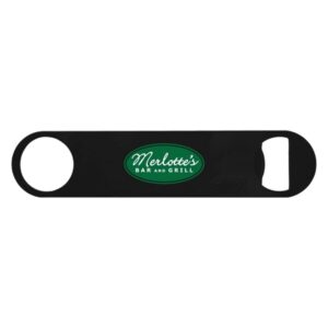 Bartender's Colored Stainless Steel Bottle Opener