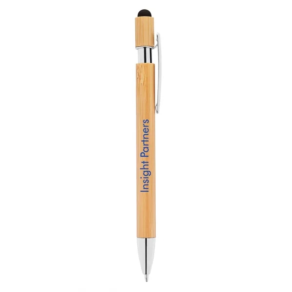 Bamboo Retractable Stylus Pen