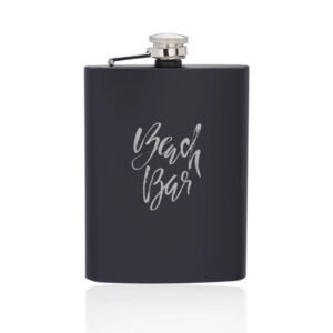 8 oz. Verano Stainless Steel Hip Flasks