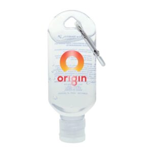 2 oz. Hand Sanitizer Gel with Carabiner